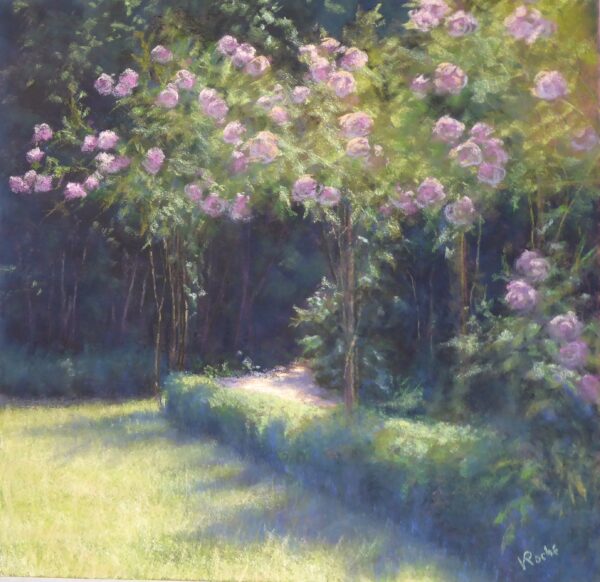 Chemin sous les roses Chemin sous les roses